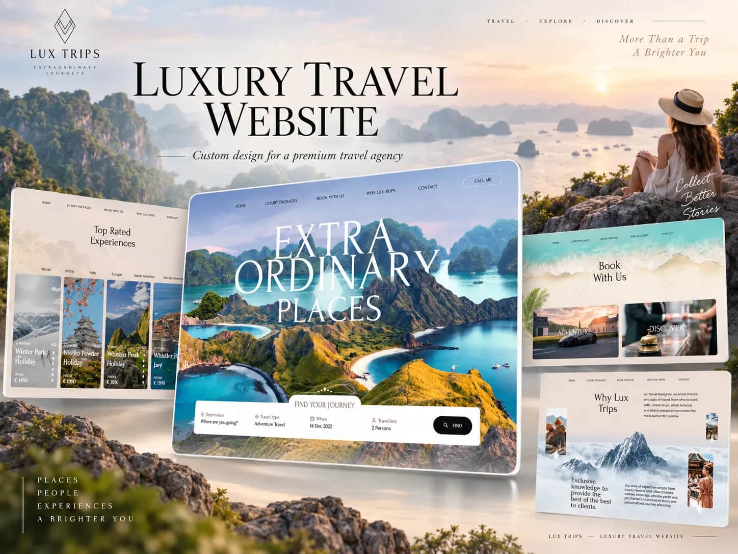 Преміумсайт туристичної агенції Luxury Travel