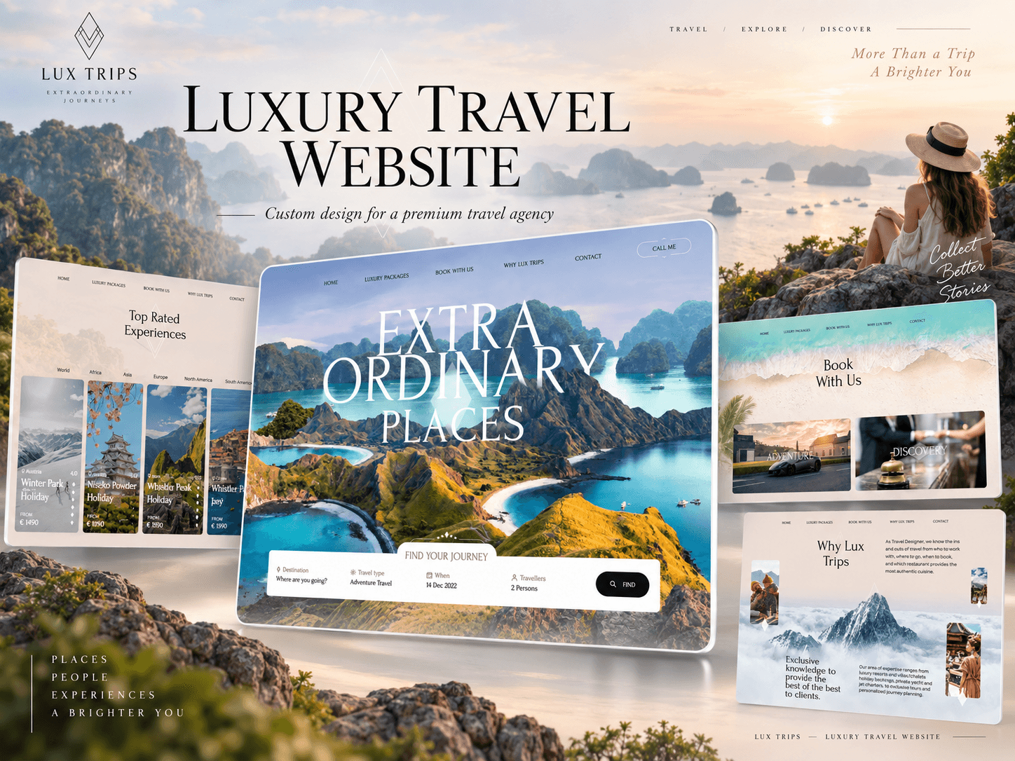Преміумсайт туристичної агенції Luxury Travel